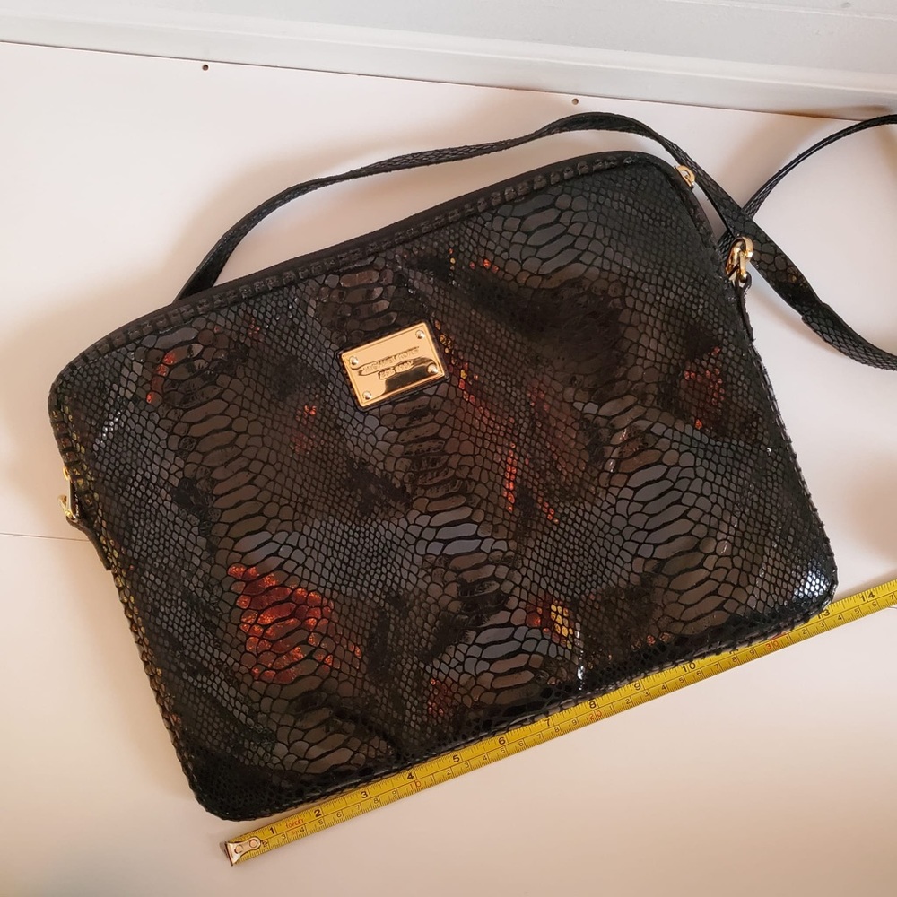 Michael Kors Black Python Style Notebook Cover Wi… - image 3